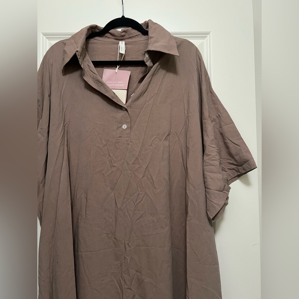 NWT Nap collared midi dress - Picture 2 of 3